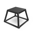 thumbnail image 1 of Steel Plyo Box for Exercise, Plyometric Jumping Box Metal Exercise Step Up Box with Anti-Slip Surface for Home Gym Training, 1 of 6