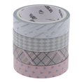 thumbnail image 1 of 4 de Cinta Adhesiva de Papel, para Calendario o Agenda, Semitransparentes, para Manualidades, Bricolaje, Calandrado Macarena Cinta adhesiva decorativa washi, 1 of 7