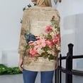 thumbnail image 6 of KDDYLITQ U.s. 250th Anniversary Shirts for Women Freedom American Flag 3/4 Sleeve T-Shirts July 4th 250th Birthday Independence Tops 250 Years Birthday Plus Size Crew Neck Tees Khaki XL, 6 of 6