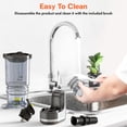 thumbnail image 3 of Juicer Attachment for KitchenAid, Cold Press Slow Juicer with 4.9" Large Feed Chute for Whole Fruits & Vegetables, Includes 2 * 1L Measuring Cups for, 3 of 7