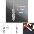 thumbnail image 3 of Twist drill set hardware industry tools 1/2" Milling Shank 4241 HSS High Speed Steel Blacksmiths Twist Drill Bit 20mm Anggrek Otros, 3 of 5