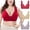 13-Purple, variant on YWDJ Push up Bras for Women Plus Size 3 Pack Front Close Comfy Bras No Wires Lounge Bras Wide Strap Full Coverage Wrap Comfortable Bras Padded Plus Size Comfort Bras Solid Bras Pink S