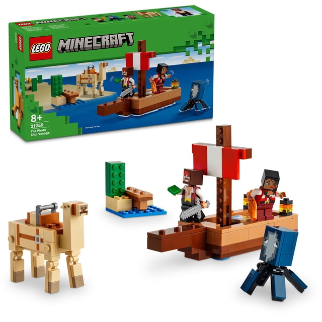 LEGO 21259 Minecraft Die Piratenschiffreise