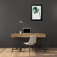 thumbnail image 3 of Artographie Studio 17x24 Black Modern Framed Museum Art Print Titled - Monstera Natural 36, 3 of 4