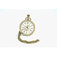 thumbnail image 3 of Vintage Victoria Globe Classic Pocket Watch with Chain and Wooden Box - Timeless Elegance for Men and Women, Gift 46mm, 3 of 4