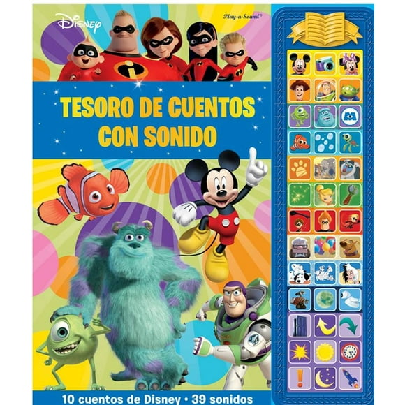 Disney. tesoro de cuentos con sonidos / pd.