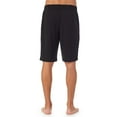 thumbnail image 4 of Men's Cuddl Duds® 2-Pack French Terry Pajama Shorts Set Color: Black Grey Heather Size: M, 4 of 4