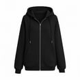 thumbnail image 5 of Hoodies for Women Sweatshirt Zip Up Hoodie Fall Fashion 2026 Trendy Cute Hoodies Long Sleeve Jackets Winter Clothing Outfits, 5 of 5