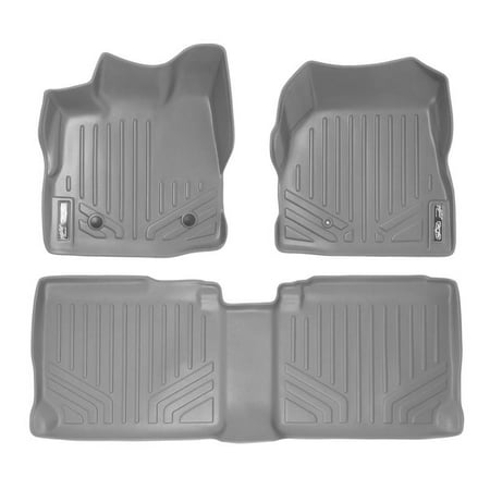 Maxliner 2011 2017 Chevrolet Equinox Gmc Terrain Floor Mats Complete Set Dual Floor Post Grey A2119 B2070