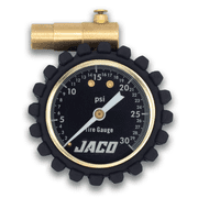 JACO FTX-30 Low Pressure Presta Tire Gauge for Bikes (Max 30 PSI) | Fat Tire Bikes