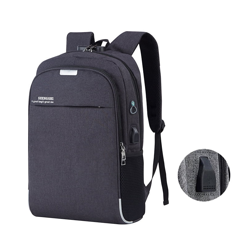 Laptop Backpack Business Travel Anti Theft Backpack with USB Charging