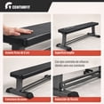 thumbnail image 4 of Banco Para Pesas Profesional Vinipiel Soporte 500 Kg Plano Gimnasio Entrenamiento, 4 of 6