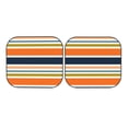 thumbnail image 7 of Haiem Colorful Pastel Stripes Car Windshield Sun Shade (2 Pieces) Foldable Windshield Sun Shade Car Accessories for Truck SUV Pickup-Small, 7 of 7