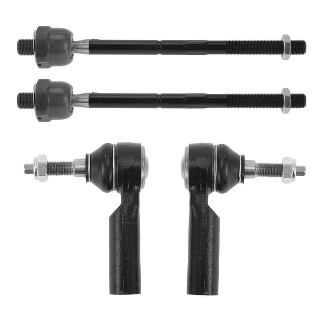 Kit de 4 piezas de extremos de barra de dirección interior y exterior para suspensión y dirección para Ford Mustang 2015-2019