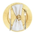 thumbnail image 2 of 50 Pieces Gold Charger Plates Set, Round Charger Plates, Reusable Serving Plates for Prties, Birthdays, Weddings, Anniversaries, Christmas, 2 of 12