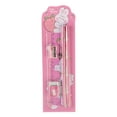 thumbnail image 2 of YIMWNYI 5-Piece Stationery Set, Pencil, Eraser, Ruler, Sharpener, and Cute Design, Practical Office and Learning Supplies for Everyday Use, 2 of 5