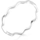 thumbnail image 1 of Anillo abierto ajustable de plata de ley 925 para mujer, minimalista, con ondas, estilo vintage, apilable, ideal como regalo de cumpleaños o Navidad., 1 of 9