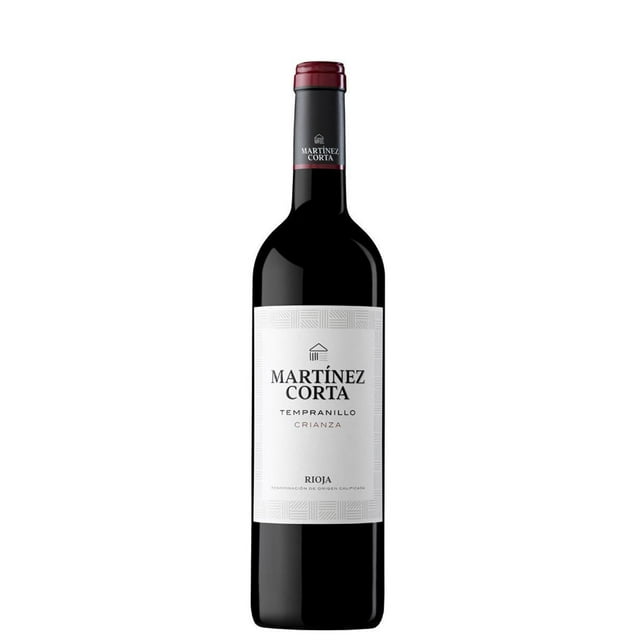 Pack de 6 Vino Tinto Martinez Corta Crianza Tempranillo 750 ml