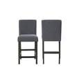 thumbnail image 6 of New Classic Furniture High Line 7-piece Wood Counter Table Set in Gray, 6 of 9