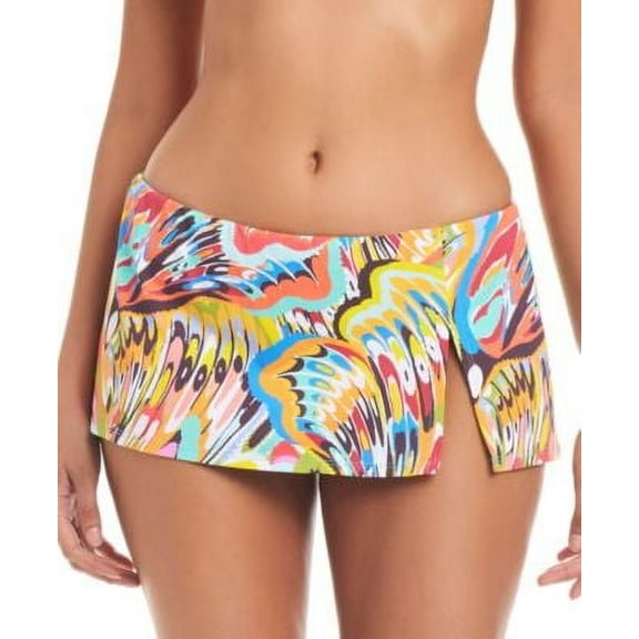 Bleu by Rod Beattie Womens Break The Mold Skirted Multi 10