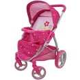 thumbnail image 5 of 509: Garden Twin Doll Stroller - Kids Pretend Play, Front Swivel Wheels, Perfect Stroller For Twin or Siblings Dolls, Ages 3+, 5 of 5