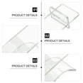 thumbnail image 3 of 3pcs Transparent Acrylic Shoe Store Display Stands High-heeled Shoes Display Racks, 3 of 8