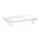 thumbnail image 4 of Bandeja de tocador para baño, base de exhibición de acrílico rectangular, transparente, organizador compacto para tocador, decoración de cocina estilo, 4 of 8