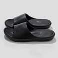 thumbnail image 3 of Dakaela Shower Shoes for Men Women with Arch Support Non Slip Quick Drying Slides Lightweight College Dorm Bathroom Sandals Black Size 7.5, 3 of 5