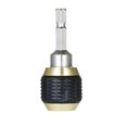 thumbnail image 1 of Yeacher 1/4 Hex Shank Quick Release Electric Drill Auto Lock Screwdriver Bit Holder 60mm Quick Change Shank Tool for Screws Nuts Drill Driver Bit Set and Handheld Driver 1 Pack, 1 of 8