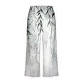 thumbnail image 4 of Haivin Pajama Set for Women, Fashion Print Casual with Round Neck Short Sleeve and Capri Pants, for Sleep and Lounge, 4 of 7