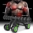 thumbnail image 2 of Rodillo Abdominal ANGGREK 4 Ruedas Fitness con Rodillera y Cuerda Elástica, 2 of 2