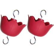 OKbus Hummingbird Feeder with Ant Moat - Protects Against Insects - 2 Pack