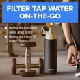 thumbnail image 5 of Brita Premium Stainless Steel Leak Proof Filtered Water Bottle, Rose, 32 oz, 5 of 10