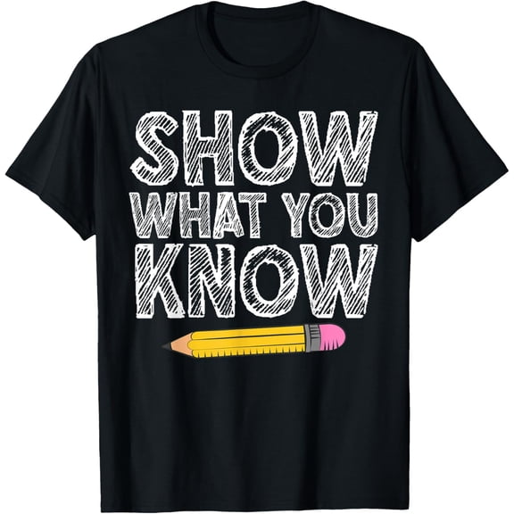 Cool Testing Day Art For Men Women Teacher Testing Test Day T-Shirt