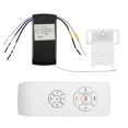 thumbnail image 2 of Ceiling Fan Remote Control Kit, Small Size Universal Ceiling Fans Light Remote, Speed, Light & Timin, 2 of 5