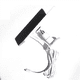 thumbnail image 4 of Cargador de panel solar impermeable de 10 W para cámara de seguridad, 2 unidades, con cable de carga, color blanco, 4 of 6