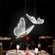 thumbnail image 3 of Butterfly LED Pendant Lights Nordic Golden Bedside Chandelier Lighting for Living Room Bedroom Bedsi, 3 of 5
