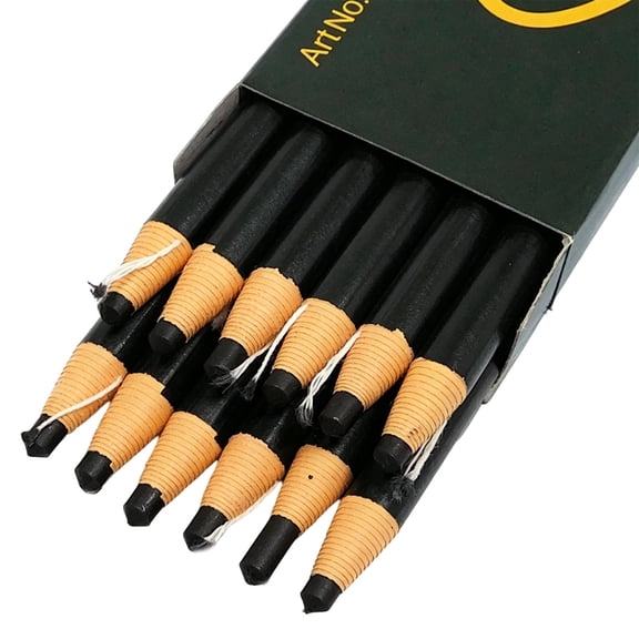 Kilougeis 12Pcs Markers Grease Peel-Off Grease Pencils Pencils,Multi-Surface Wax Markers for Glass,Plastic Non-Sharpening Peel Off Marker