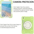 thumbnail image 5 of Dteck Case for Samsung Galaxy Tab A9+/A9 Plus 11Inch 2023, Heavy Duty Shockproof Rugged Cover with Portable Rotation Handle Stand Crossbody Shoulder Strap for Samsung X210/X216/X218,Green, 5 of 9
