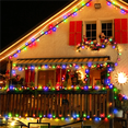 thumbnail image 6 of Scidweet Christmas String Lights, 108 ft 300 Twinkle String Lights for Xmas Christmas Tree Indoor Outdoor Home Decorations, Multicolor, 6 of 7