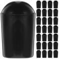 thumbnail image 1 of 50 cubiertas de PVC para tubos de metal, rejillas de alambre, puntas de goma, funda de goma de PVC para puntas de estante, tapas de tornillos, tapas de extremo de goma negras para ganchos, 1 of 6