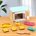 thumbnail image 1 of Macaron, juguetes de para microondas, de simulación para bebés, utensilios para de aprendizaje educativo, juguetes de cocina, CUTICAT Juguetes de simulación de microondas, 1 of 6