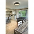 thumbnail image 2 of Eglo Lighting Orme 12 Inch Ceiling Mount Light Fixture, Black and Nickel, 2 of 3