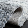 thumbnail image 5 of SAFAVIEH Berber Kyler Abstract Shag Runner Rug, Ivory/Gray, 2' x 10', 5 of 11