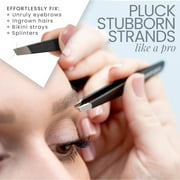 Tweezer Guru Eyebrows & Ingrown Hair Removal for Women, Black