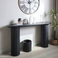 thumbnail image 4 of Vertical Ribbed Pattern / Entryway Welcome Table / Blends Well, 4 of 6