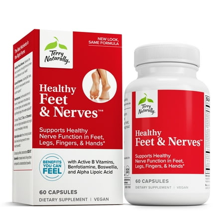 Healthy Feet & Nerves EuroPharma (Terry Naturally) 60 Caps