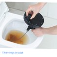 thumbnail image 4 of Cable Auger,Spool Hand Crank Cable With Spool Toilet Drain Snake Crank Sink Toilet Pipe Hand Crank Sink Cable Plumber's Snake Steel Cable With Cleaner With Spool Hand Plumber's Snake Steel Leeofty, 4 of 7
