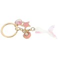 thumbnail image 5 of Mermaid Stuff Little Mermaid Keychain Creative Keychain Charm Everyday Use Metal Fish Tail Shape Simple And Smooth 5Pcs, 5 of 5