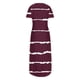 thumbnail image 5 of Vestidos de Verano de Mujer Casual Cuello Redondo Bolsillos de Manga Corta Impresión Vestido Largo, Vestido Ligero de Poliéster para Diario, Fiesta Y Primavera, 5 of 6